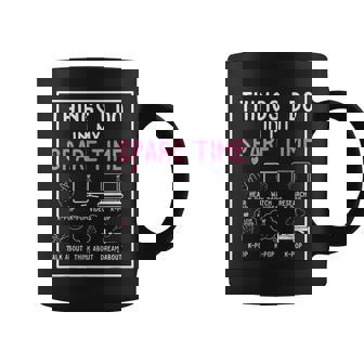 Kpop Fan I Cosas Que Hago En Mi Tiempo Libre I Kpop Taza de café - Regaloses