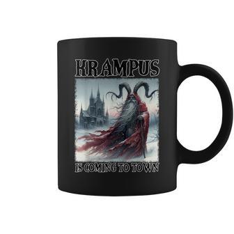 Krampus Is Coming To Town Christmas Horror Holiday Xmas Coffee Mug - Thegiftio
