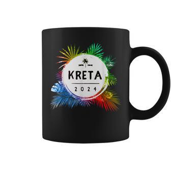 Kreta 2024 Colourful Travel Quote Tassen - Geschenkecke