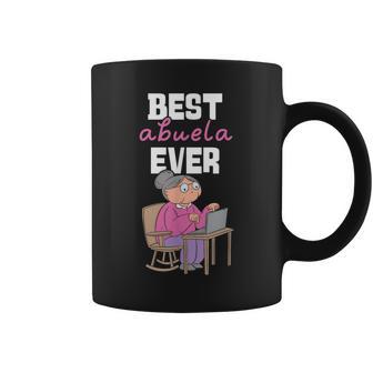 La Mejor Abuela Abuelas Mexicano Español Taza de café - Regaloses