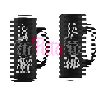 La Puta Ama Frase Graciosa España Juego De Parejas Taza de café - Regaloses