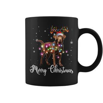 Labrador Retriever Christmas Reindeer Dog Lover Tassen - Geschenkecke