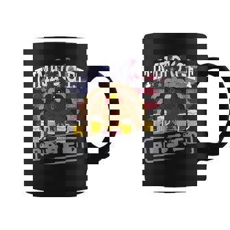 Let's Get Basted The Time To Get Basted Thanksgiving Coffee Mug - Monsterry