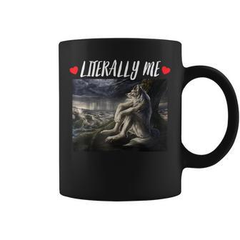 Letterally Me Divertente Alpha Lupo Mannaro Lupo Mannaro Lupo Meme Tazze - Novitaregali