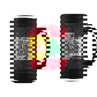 Líbano España Bandera De La Amistad Libanesa Taza de café - Regaloses