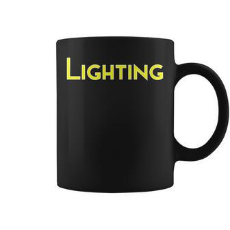 Lighting School College Corporate Concert Event Clothing Coffee Mug - Monsterry