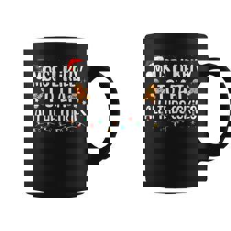 Most Likely To Eat All The Cookies Family Matching Christmas Coffee Mug | Seseable UK