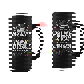 Most Likely To Nap On Christmas Ugly Christmas Sweater Coffee Mug - Thegiftio UK