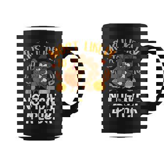 Most Likely To Not Give A Pluck Family Thanksgiving Matching Coffee Mug - Thegiftio UK