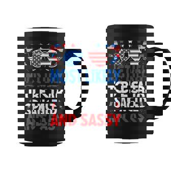 Most Likely To Be Star Spangled And Sassy 4Th Of July Family Coffee Mug - Thegiftio UK