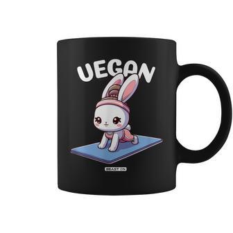 Lindo Conejito Fitnessegano Divertido Es Gimnasio Entrenamientos Taza de café - Regaloses