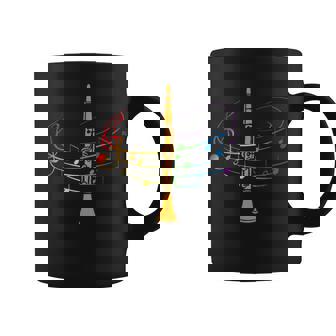 L'instrument De Musique Clé De Sol Clarinette Tasse - Cadeauxyz