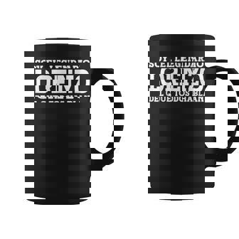 Lorenzo Nombre Gracioso Diciendo Lorenzo Taza de café - Regaloses