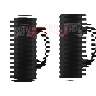 Louisville Kentucky Ky Vintage Athletic Sports Coffee Mug | Seseable UK