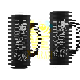 Love 2Nd Grade Back To School Yellow Bee 2Nd Grade Teacher Coffee Mug - Thegiftio UK