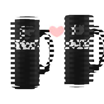 I Love Boaz I Heart Boaz Coffee Mug | Seseable CA