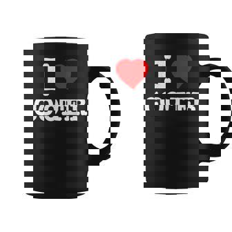I Love Cooter Heart Cooter Lover Coffee Mug | Mazezy