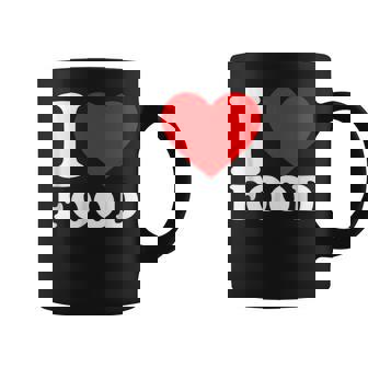 I Love Food I Love Heart Foods Women Coffee Mug - Thegiftio