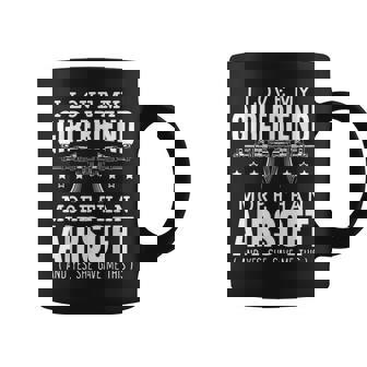 I Love My Girlfriend More Than Airsoft Lover Tactical Game Coffee Mug - Thegiftio UK