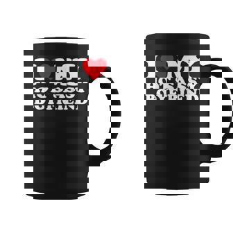 I Love My Hot Sassy Boyfriend Couple Coffee Mug - Thegiftio UK