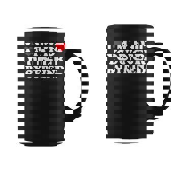 I Love My Hot Younger Boyfriend I Heart My Younger Bf Coffee Mug - Thegiftio UK