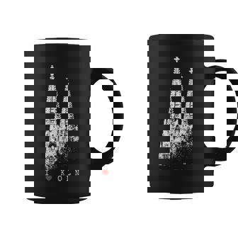 I Love Köln Colonia Catedral Silueta Alemania Cologne Taza de café - Regaloses