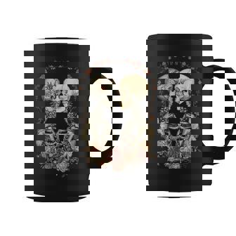 Love Skulls Floral Coffee Mug - Thegiftio