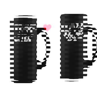 I Love Vijay Matching Girlfriend & Boyfriend Vijay Name Coffee Mug | Mazezy