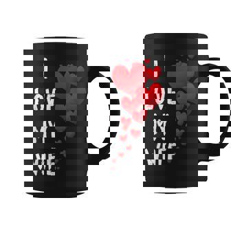 I Love My Wife Quote My Wife Happy Life Love Coffee Mug - Monsterry