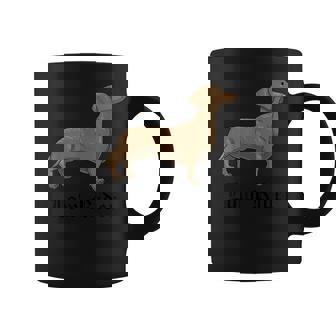 Low Rider Dachshund Puns Jokes Humor Dog Lover Graphic Print Coffee Mug - Monsterry