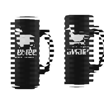 Low Rider Funny Saying Cute Wiener Dog Dachshund Graphic Print Coffee Mug - Monsterry