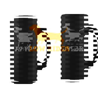 Low Rider- Wiener Dog Tee- Dachshund Tee Premium Graphic Print Coffee Mug - Monsterry