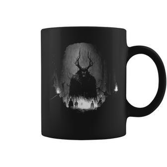 Lucifer Portador De Luz Satánico Oculto Baphomet Cabra Ateo Taza de café - Regaloses