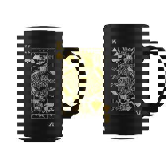 Lucky Poker Knight King Of Spade Cards Game Casino Coffee Mug - Seseable