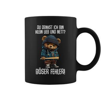 Lustig Du Denkst Ich Bin Klein Lieb Und Nett Tassen - Geschenkecke