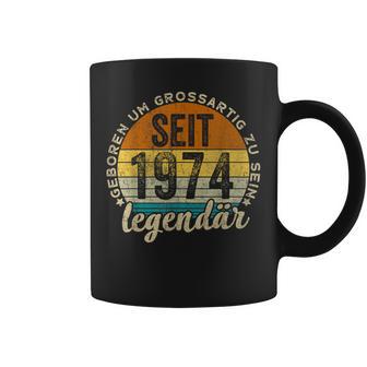 Lustiger 50 Geburtstag -Intage 1974 Geburtstag 50 Jahre Tassen - Geschenkecke