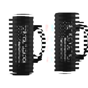 Maga Trump 2024 Us Flag American Coffee Mug - Seseable