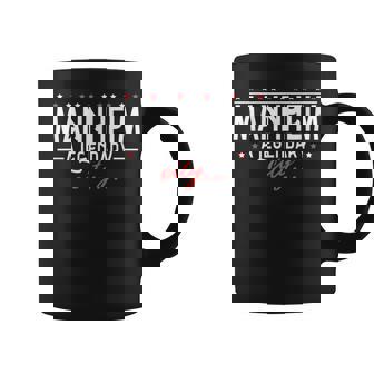 Mannheim A Legendary City European Travel Souvenir Graphic Print Coffee Mug - Monsterry