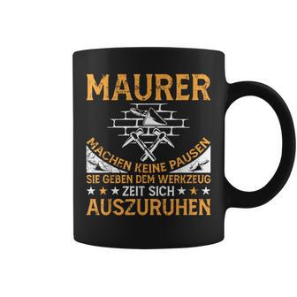 Maurer Masonermeister Bricklayer's Tassen - Geschenkecke