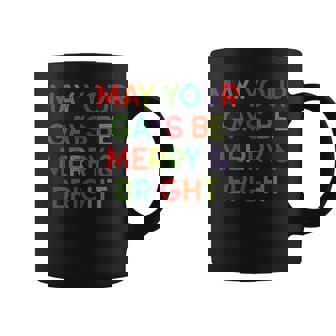 May Your Gays Merry And Bright Lgbtq Citazione Di Natale Tazze - Novitaregali