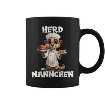 Meerkat Cooking Chef's Hat Man Herdmännchen Tassen - Geschenkecke