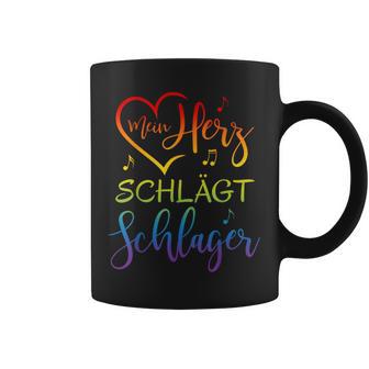 Mein Herz Schlägt Schlager Tassen - Geschenkecke