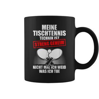 Meine Tischtennis Technik Tassen - Geschenkecke