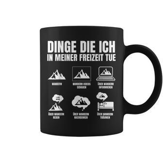 In Meiner Freizeit Hiking Hiking Mountains Tassen - Geschenkecke