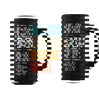 Mejor Esposo Desde 1996 28 Aniversario De Boda 28 Años Taza de café - Regaloses