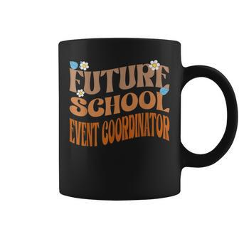 Melanated Afro Future School Event Coordinator Coffee Mug - Monsterry DE