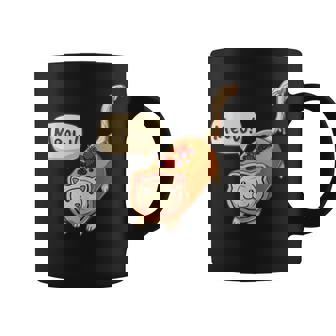 Meow-Tic Roll Arctic Roll Cat Graphic Print Coffee Mug - Monsterry