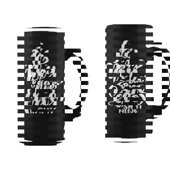 His Mercy Endures Forever Bible Verse Scripture Psalm 136 Coffee Mug - Monsterry