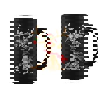 Merry Christmas For Him Reindeer Coffee Mug - Thegiftio