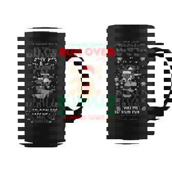 Merry Christmas Xmas I Was Recently Run Over By A Reindeer Coffee Mug - Thegiftio UK